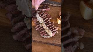 Bone Marrow Butter On Steak Recipe [upl. by Anauqahs411]