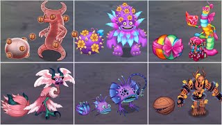 MONSTERS EVOLUTION  My Singing Monsters  EPIC GHAZT EPIC YAWSTRICH EPIC PHANGLER [upl. by Yssim934]