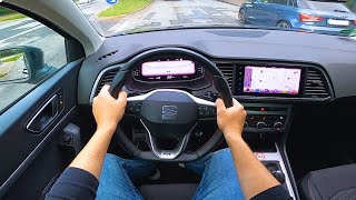 2023 Seat Ateca FR 15 TSI  pov test drive [upl. by Aleet]