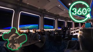 360º Tour of Space 220 Elevator and Restaurant at EPCOT [upl. by Ailedua]