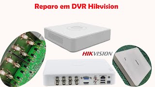 Conserto DVR Hikvision [upl. by Annelise]