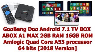 GooBang Doo Android 71 TV BOX [upl. by Nnav339]