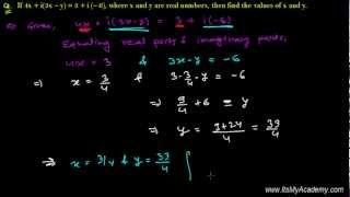 Equality of Complex Number CBSE Math 11th Class [upl. by Boiney]