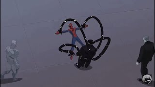 Spectacular SpiderMan  SpiderMan vs Tombstone Silvermane and Doc Ock [upl. by Egiarc]