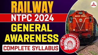 RRB NTPC Syllabus 2024 in Tamil  RRB NTPC General Awareness Syllabus 2024  Adda247 Tamil [upl. by Av]