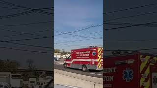 CLIFTON FIRE EMS RESPONDING 10282024 [upl. by Lenard33]