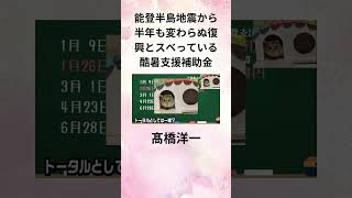 ⑩髙橋洋一 能登半島地震から半年も変わらぬ復興とスベっている酷暑支援補助金 Shorts [upl. by Ern569]