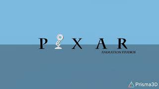 Pixar Animation Studios Logo In Prisma 3D [upl. by Frost]