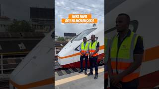 Tanzania’s Electric Trains is Africa Changing electrictrains tanzaniasgr eastafrica africa [upl. by Annaihr]