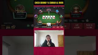 Utilizas el check behind en tu estrategia onlinepoker [upl. by Uht879]