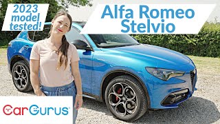 2023 Alfa Romeo Stelvio Review Tonale updates for Alfas big SUV [upl. by Eagle]