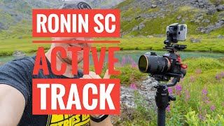 DJI Ronin SC Active Track Setup and Use to Film Better Videos [upl. by Tremml]