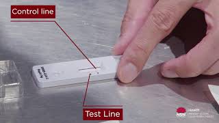 How to do a rapid antigen test for COVID19 [upl. by Rancell976]