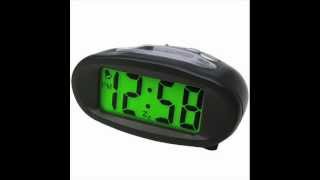 Acctim Eclipse Solar Dual Power Alarm Clock Black [upl. by Ewold]