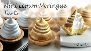 Mini Lemon Meringue Tarts [upl. by Sundberg392]