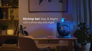 Aquael Shrimp Set Day amp Night  LED it shine day amp night EN [upl. by Abran]