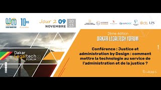 DLTForum2023  Jour 2  Conférence  Justice et administration by Design [upl. by Michaeu640]