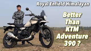 2024 Royal Enfield Himalayan Review  Better Than Yezdi Adventure [upl. by Grussing]