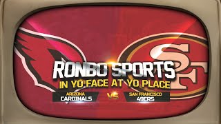 Ronbo Sports Watching 49ers VS Cardinals Week 5 NFL 2024 [upl. by Haimarej500]