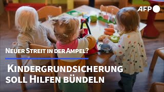 Kurz erklärt Das ist die neue Kindergrundsicherung  AFP [upl. by Larena]