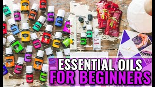 Essential Oils for Beginners  Tips amp Tricks Young Living Starter Kit  Angela Lanter [upl. by Ssyla481]