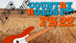 FAVORITE COUNTRY RADIO HITS  Country Roads FM  FARMING SIMULATOR 22 [upl. by Nievelt]