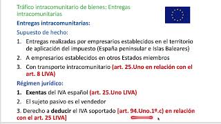 IVA 05 01 Operaciones intracomunitarias [upl. by Ebanreb]