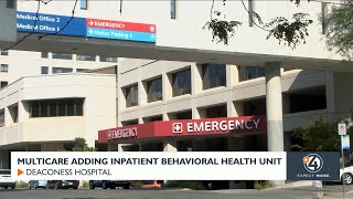 MultiCare adding inpatient behavioral health unit [upl. by Prudie22]