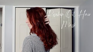 I Put Rosehip Oil In My Hair For 1 Hour  AMAZING RESULTS [upl. by Vins]