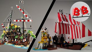 LEGO® Pirates of Barracuda Bay Alternate Build Red Beard’s Black Pearl [upl. by Maillij372]