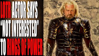 LOTR ACTOR BERNARD HILL SAYS quotNOT INTERESTEDquot IN RINGS OF POWER  SLAMS SHOW AS A MONEY GRAB [upl. by Samalla]