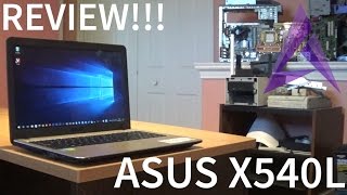 ASUS X540L  REVIEW [upl. by Garneau]