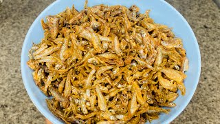 Omena Recipe  Silver Cyprinid  How To Make Dry Fry Omena  Terry’s Kitchen [upl. by Llewop]