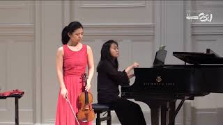 Karisa Chiu  Menuhin Competition Richmond 2021 Senior Finals [upl. by Yrallam]