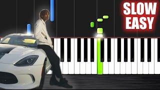 Wiz Khalifa  See You Again ft Charlie Puth  SLOW EASY Piano Tutorial by PlutaX [upl. by Cleave]