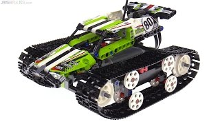 LEGO Technic RC Tracked Racer review 42065 [upl. by Dnanidref]