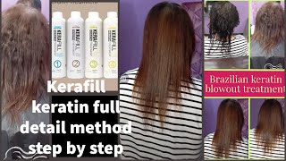 quotKerafil Keratin Treatment Complete StepbyStep Guide for Perfect Smooth Hairquot [upl. by Odnesor]