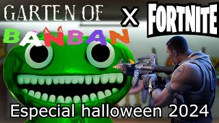 Jugando Garten of Banban pero en Fortnite especial halloween [upl. by Dylan]