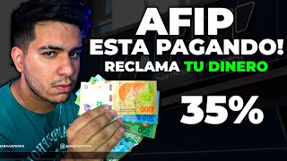 AFIP TE DEVUELVE EL DINERO Devolución 35 de AFIP ✅ PASO A PASO 2022  RETENCIONES AFIP [upl. by Llemmart]