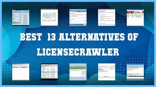 LicenseCrawler  Best 13 Alternatives of LicenseCrawler [upl. by Haye]