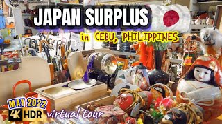 4K CEBU 🇵🇭 Inside a JAPAN SURPLUS Shop  VirtualTour  Cebu  Philippines [upl. by Nahrut]