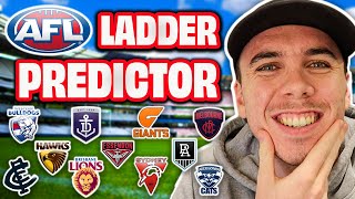 Predicting EVERY GAME for the REST of 2024 AFL Predictions [upl. by Vidal64]