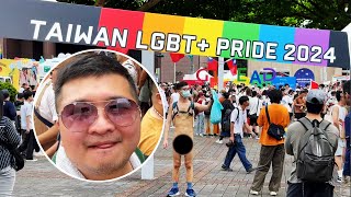 RAW SIGHTS amp SOUNDS  THE ULTIMATE EXPERIENCE  2024 Taiwan LGBT Pride 第22屆臺灣同志遊行  Taipei Mayor [upl. by Terryn]