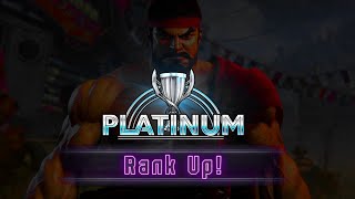 WE HIT PLAT WITH RYU  SF6 Ranked Gameplay [upl. by Giarg]