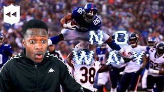 🇬🇧BRIT SOCCER FAN REACTS TO  NFL Most Athletic Plays Of All Time INSANE😱😱😱😱 [upl. by Ahselet]