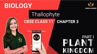 Thallophyte Class 11 Biology Chapter 3  Plant Kingdom  Pankh Academy Part 1 [upl. by Einahteb]