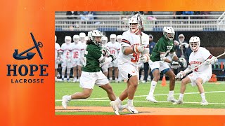 Hope vs Southwestern  Mens Lacrosse 33122  NCAA D3 Lacrosse [upl. by Haakon]