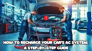 How to recharge your car’s AC system A stepbystep guide [upl. by Wichman750]