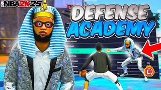 THE ULTIMATE DEFENSE ACADEMY IN NBA 2K25 LOCK UP EVERY OPPONENT WITH THESE TIPS  TRICKS 🔒 [upl. by Eylsel499]