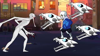 Sans Vs SCP 096  Animation [upl. by Oluap]